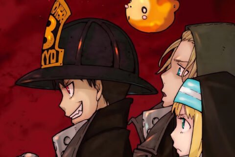 Shinra Kusakabe, protagonista de Fire Force, en acción